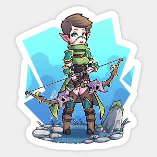 The Elf Archer Sticker